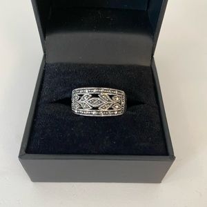 Sterling Silver 925 Marcasite Ring
